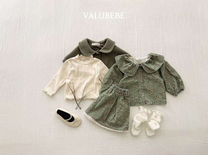 Little Foxx – Garnet Flower Blouse