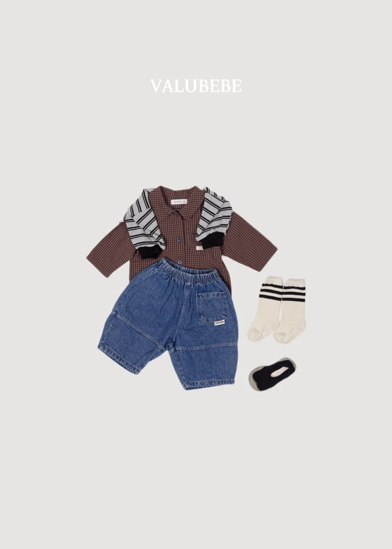 Little Foxx – Cut Out Denim Pants