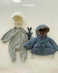 Little Foxx – Coco Knit Footed Suit