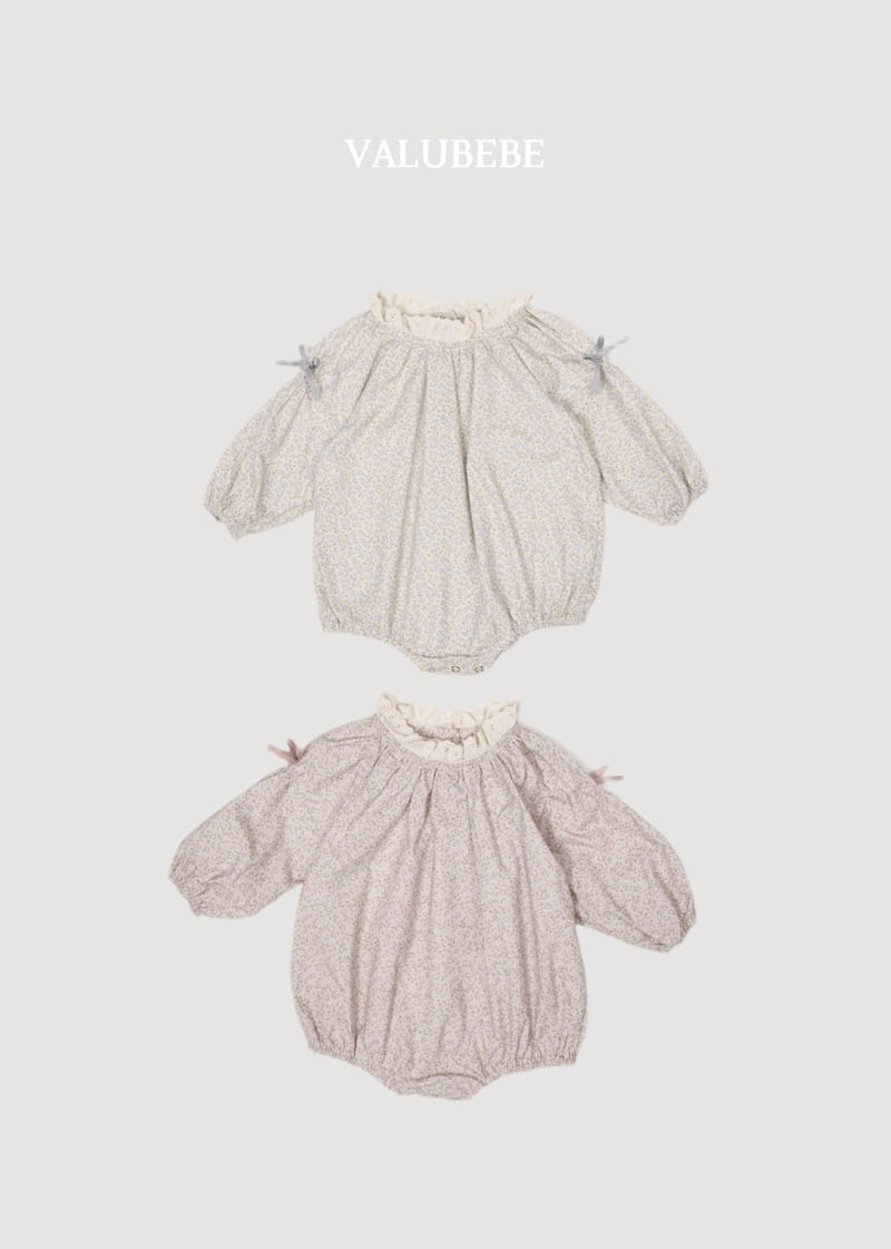 Little Foxx – Flower Ribbon Romper