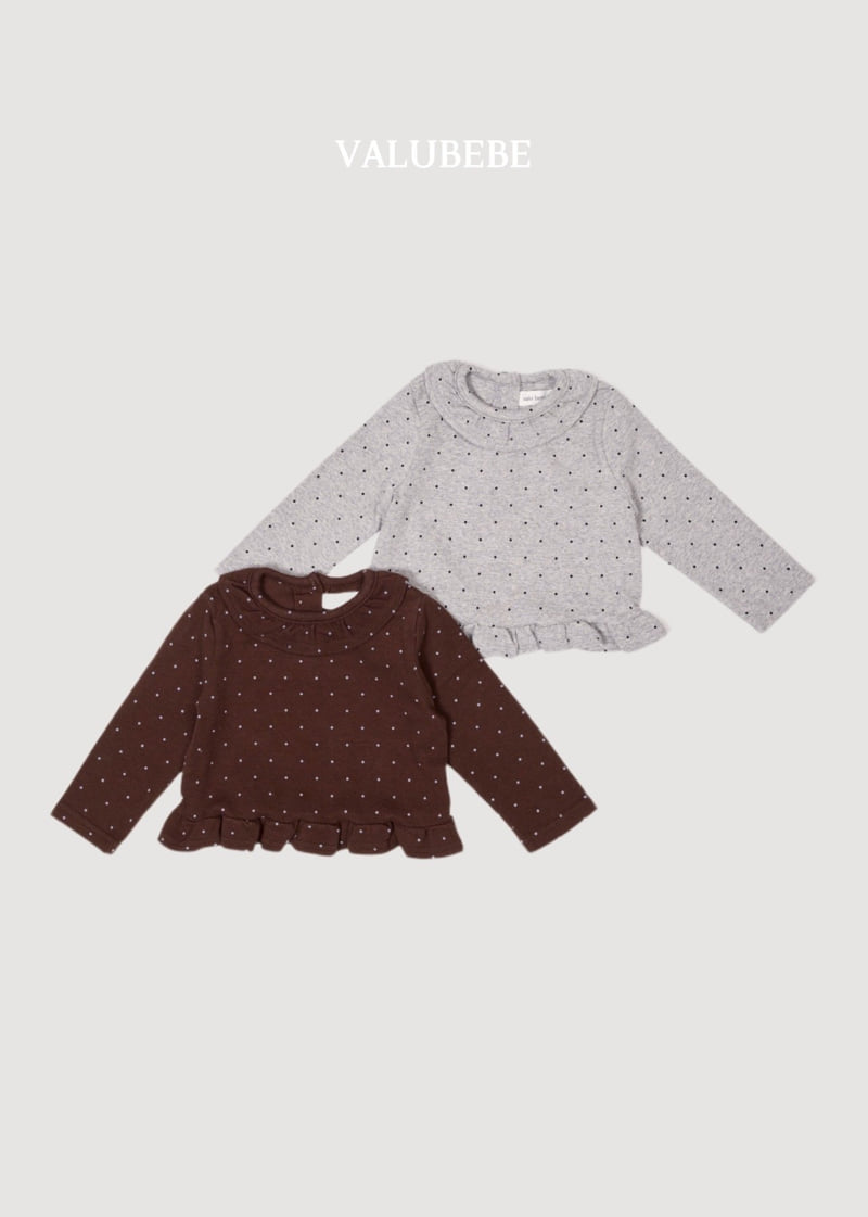 Little Foxx – Chouchou Dot Frill Tee