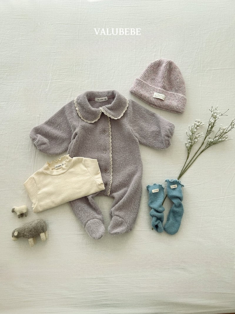 Little Foxx – Coco Knit Footed Suit