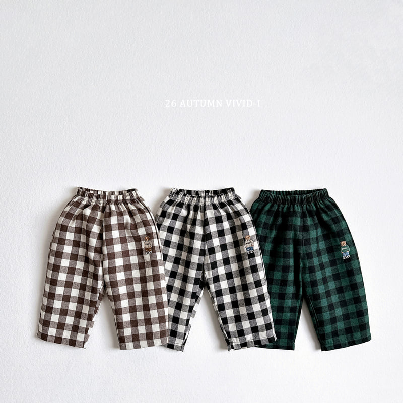 Little Foxx – BB Check Pants