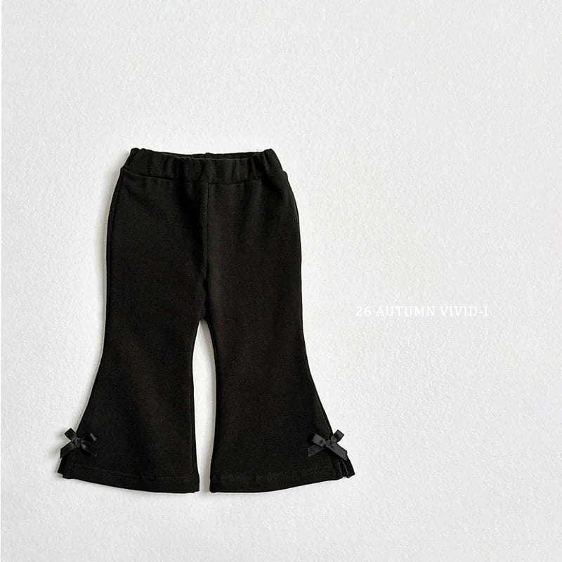 Little Foxx – Ribbon Spandex Flare Pants