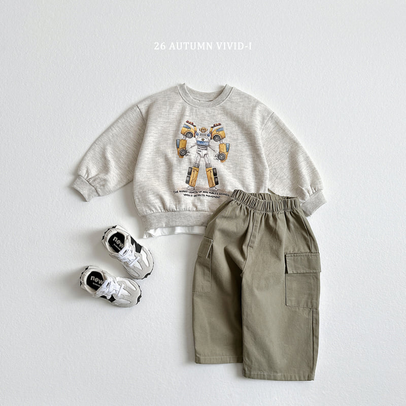 Little Foxx – Vintage Robot Sweatshirt