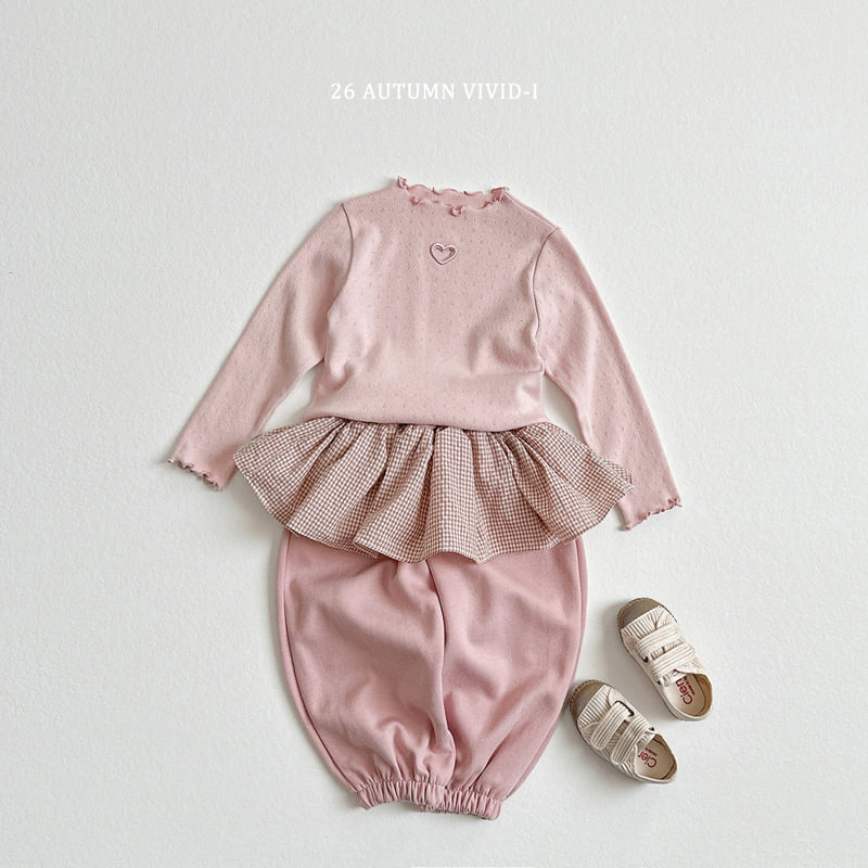 Little Foxx – Heart Eyelet Tee