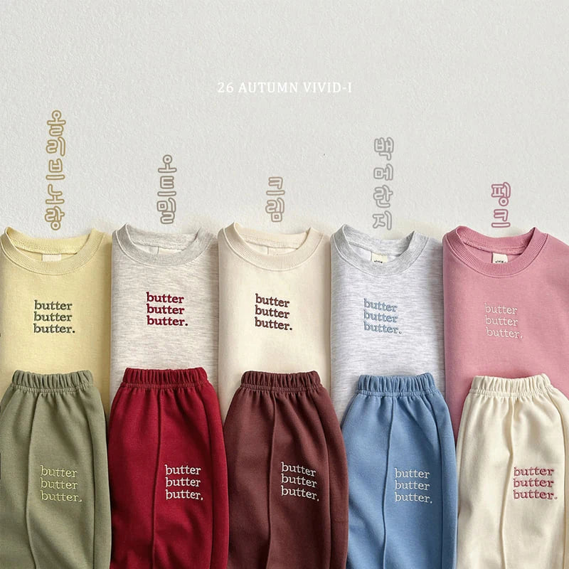 Little Foxx – Butter Colorblock Set
