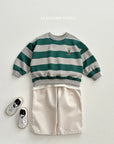 Little Foxx – Big Stripe Bear Sweatshirt
