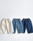 Little Foxx – Cut-Line Denim Pants