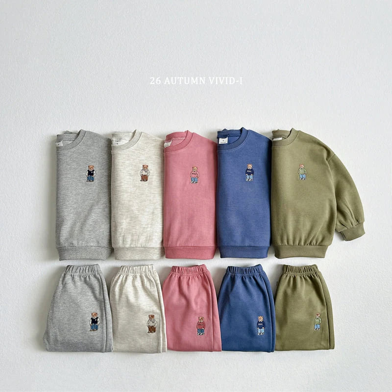 Little Foxx – Embroidered Bear Set