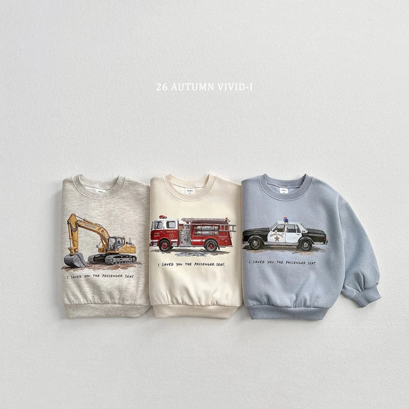 Little Foxx – Retro Car Sweatshirt