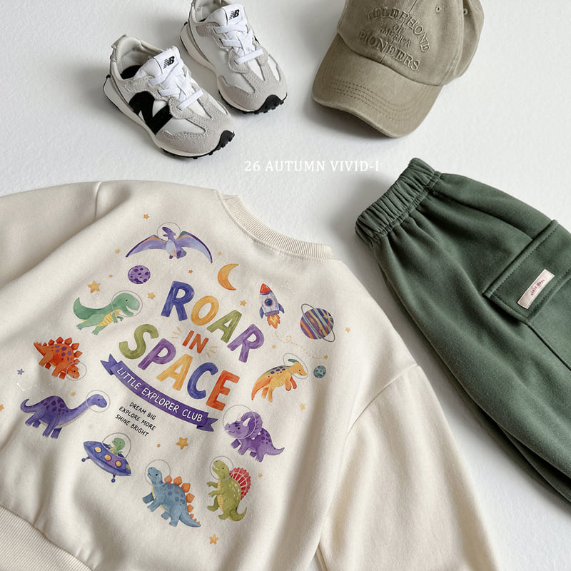 Little Foxx – Space Dino Sweatshirt