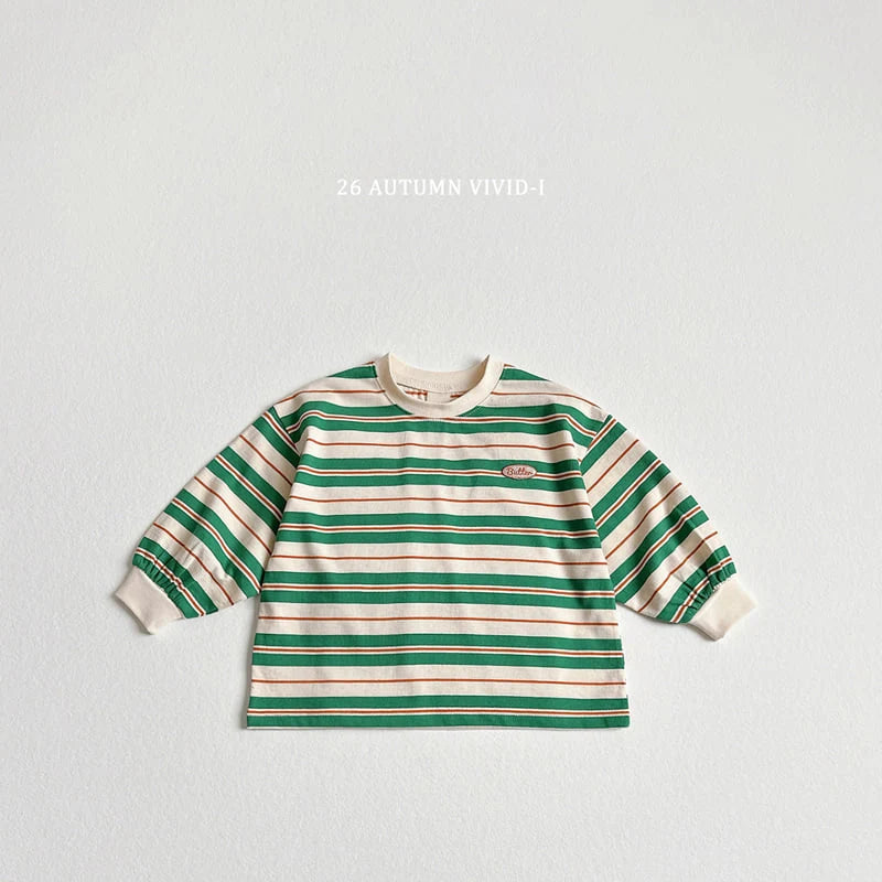 Little Foxx – Butter Stripe Tee