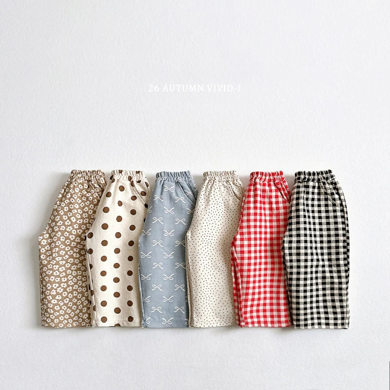 Little Foxx – Twill Pattern Pants