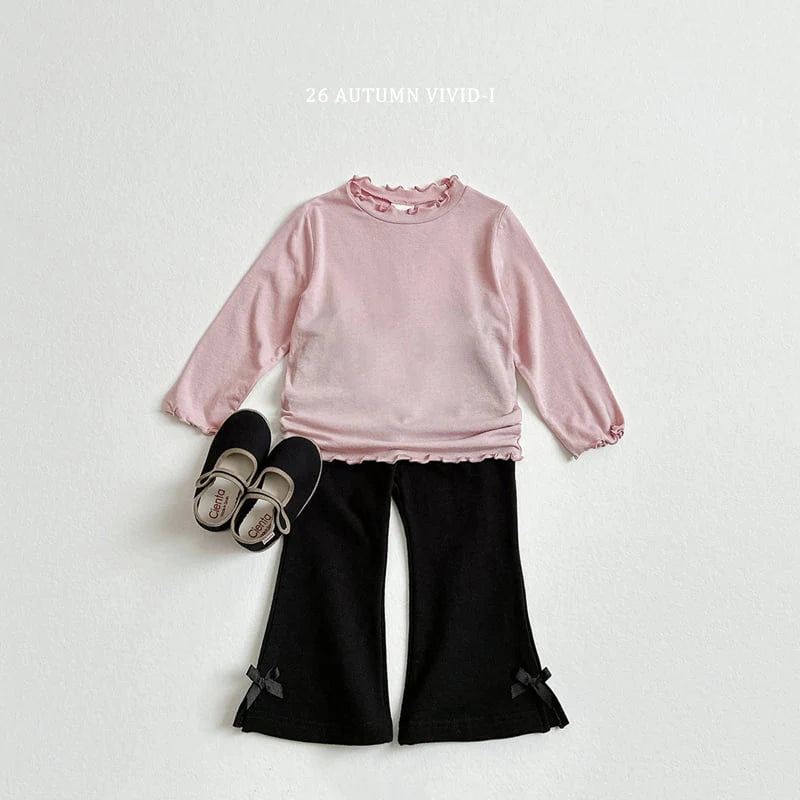 Little Foxx – Ribbon Spandex Flare Pants