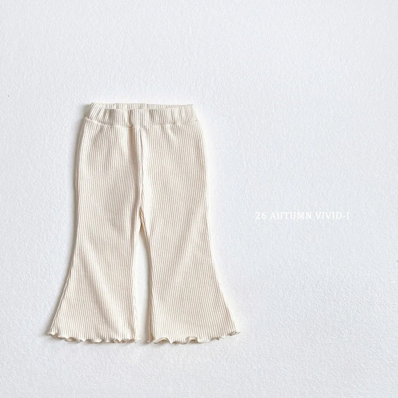 Little Foxx – Gold Span Flare Pants