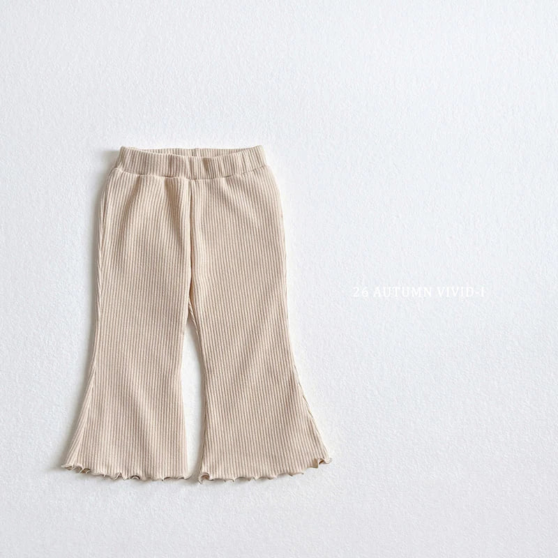 Little Foxx – Gold Span Flare Pants