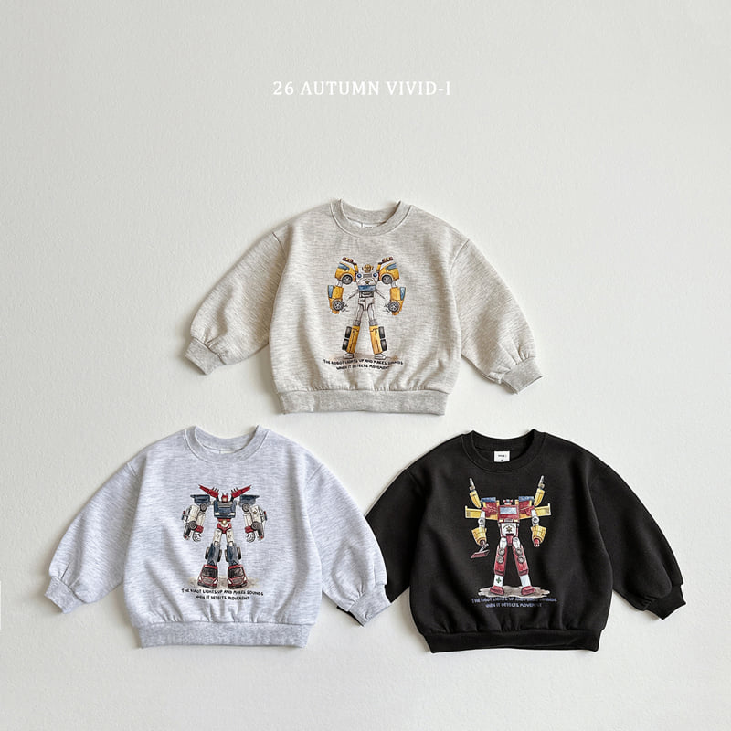 Little Foxx – Vintage Robot Sweatshirt