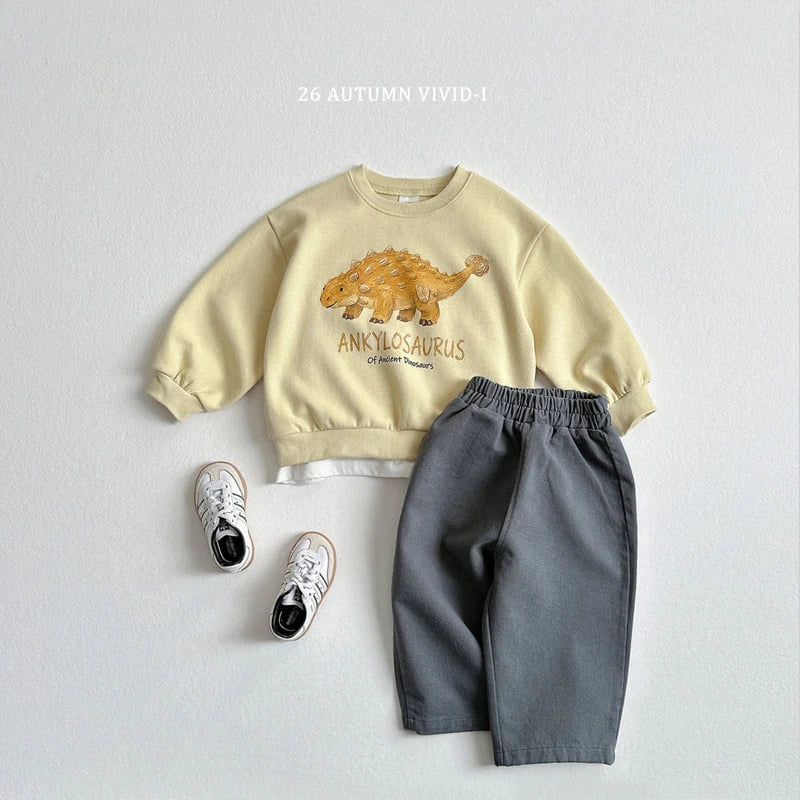 Little Foxx – Painting Dino Sweatshirt