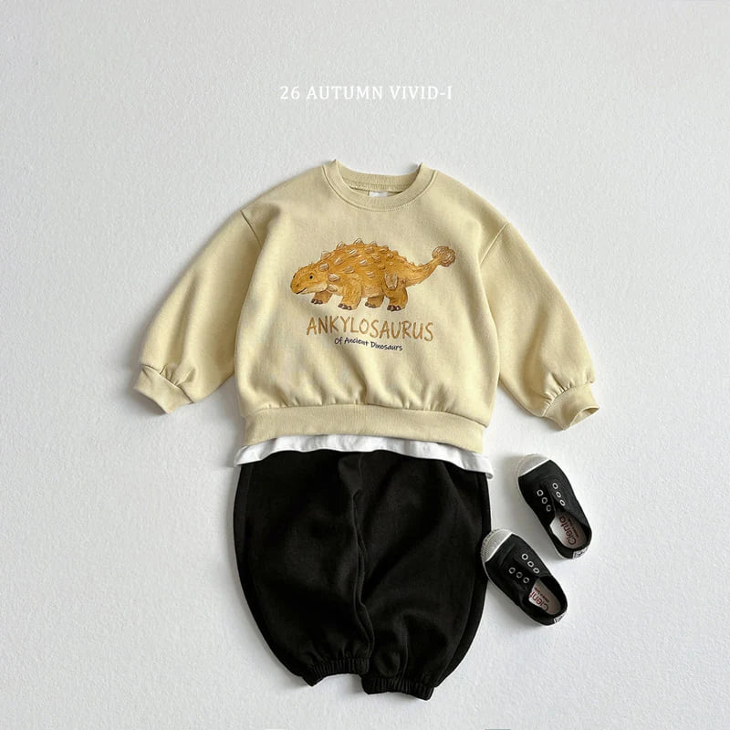 Little Foxx – Painting Dino Sweatshirt