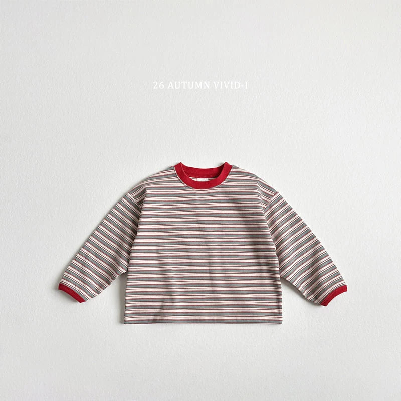 Little Foxx – Colorblock Multi Stripe Tee