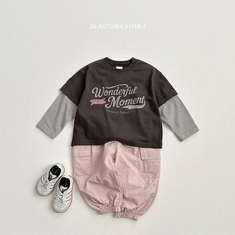 Little Foxx – Cargo Parachute Jogger Pants
