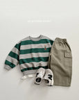 Little Foxx – Big Stripe Bear Sweatshirt
