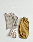 Little Foxx – Stripe Hole Tee