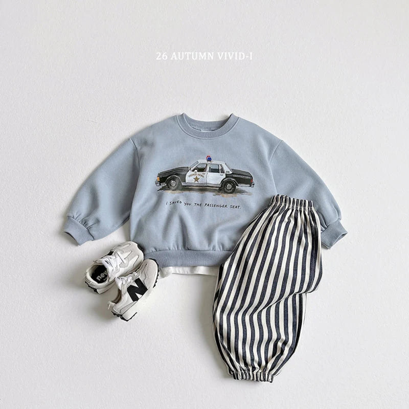 Little Foxx – Vertical Stripe Jogger