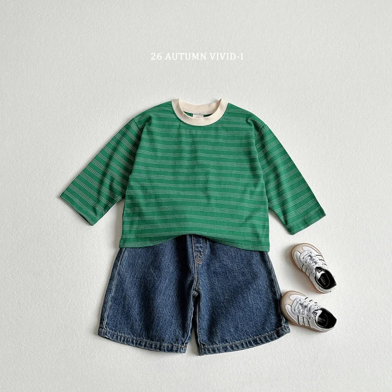 Little Foxx – Stripe Smaile Label Tee