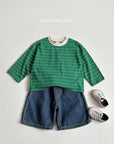 Little Foxx – Stripe Smaile Label Tee