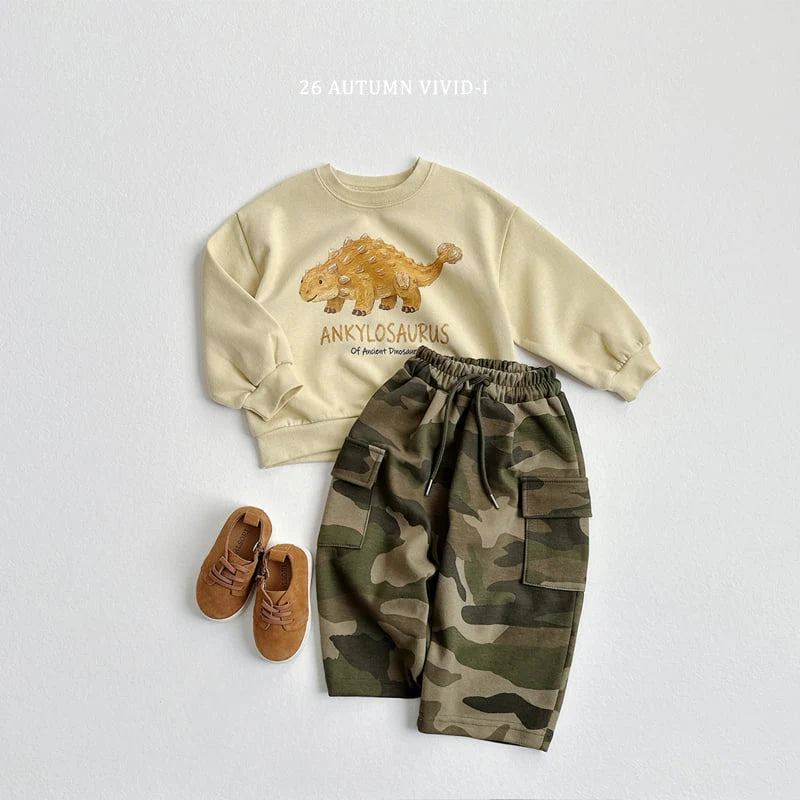 Little Foxx – Painting Dino Sweatshirt