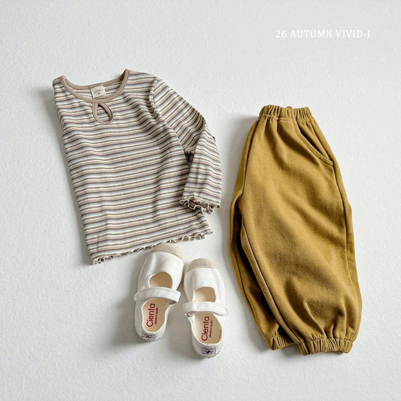 Little Foxx – Stripe Hole Tee
