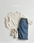 Little Foxx – Lace Label Eyelet Tee