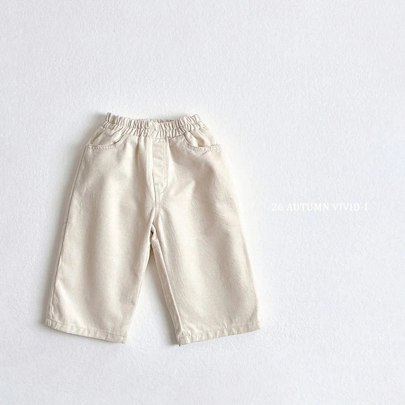 Little Foxx – Cut-Line Denim Pants