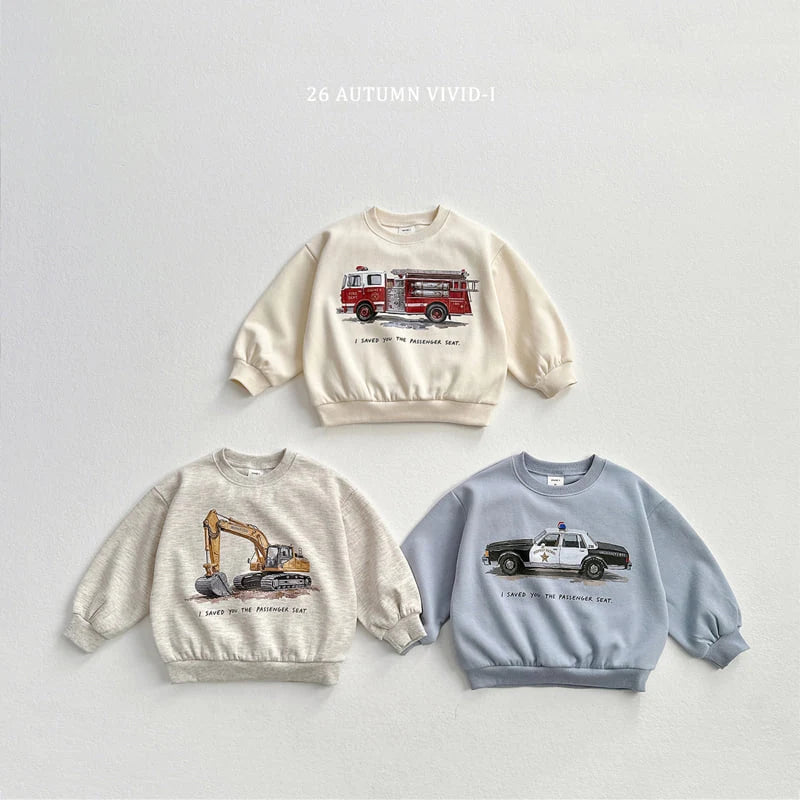 Little Foxx – Retro Car Sweatshirt