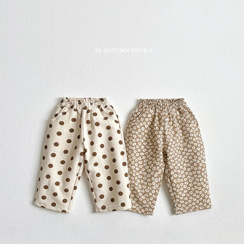 Little Foxx – Twill Pattern Pants