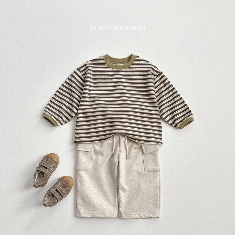 Little Foxx – Colorblock Multi Stripe Tee