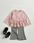 Little Foxx – Eyelet Frill Tee