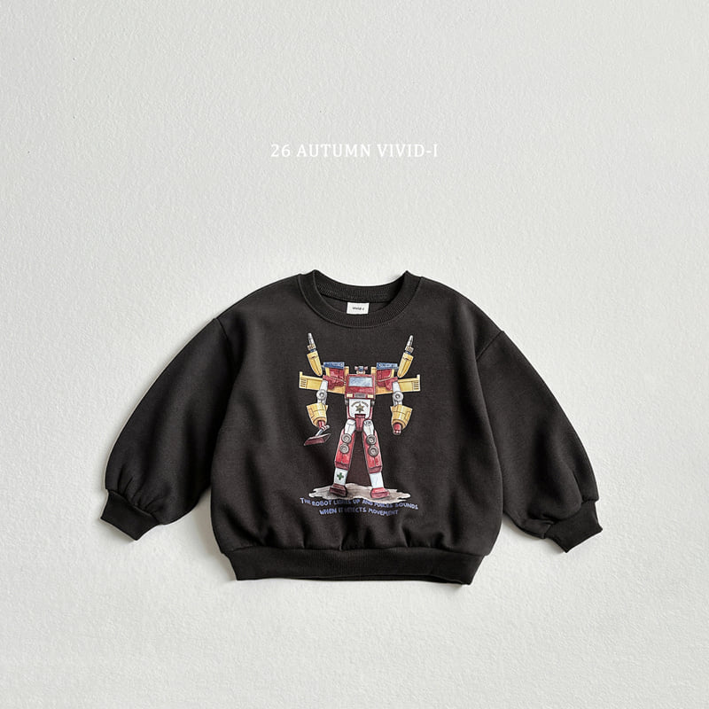 Little Foxx – Vintage Robot Sweatshirt