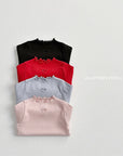 Little Foxx – Heart Eyelet Tee