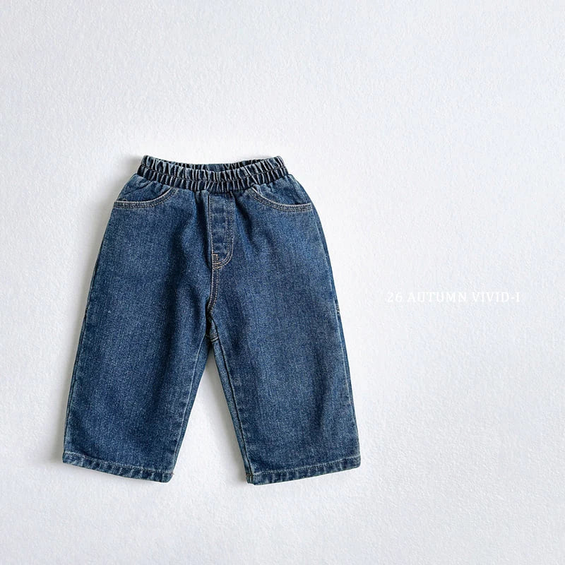 Little Foxx – Cut-Line Denim Pants