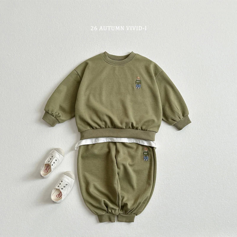 Little Foxx – Embroidered Bear Set