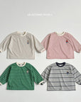 Little Foxx – Signature Bear Stripe Tee
