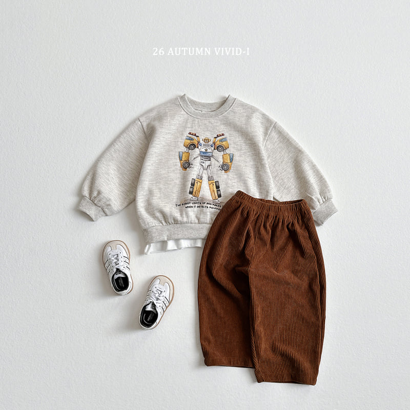 Little Foxx – Vintage Robot Sweatshirt