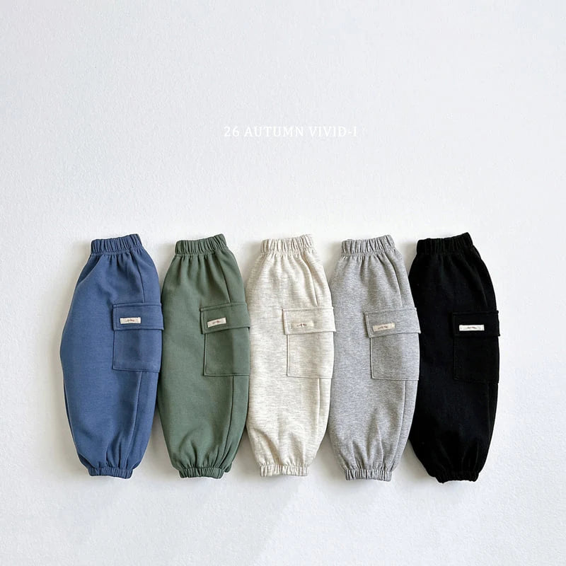 Little Foxx – Label Cargo Jogger Pants