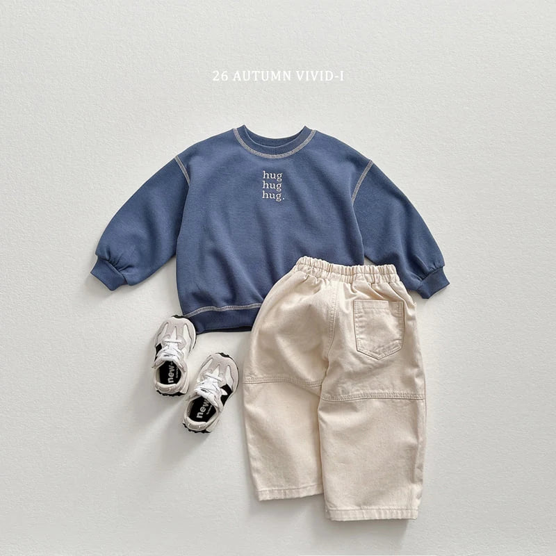 Little Foxx – Cut-Line Denim Pants