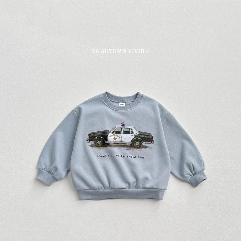 Little Foxx – Retro Car Sweatshirt