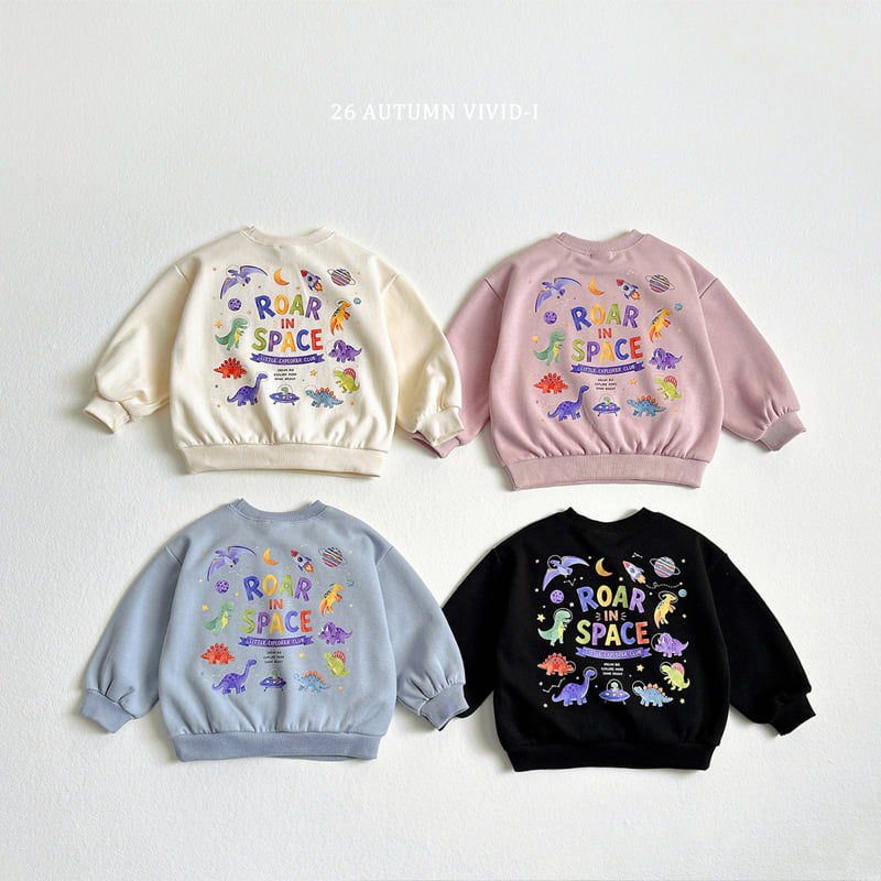 Little Foxx – Space Dino Sweatshirt