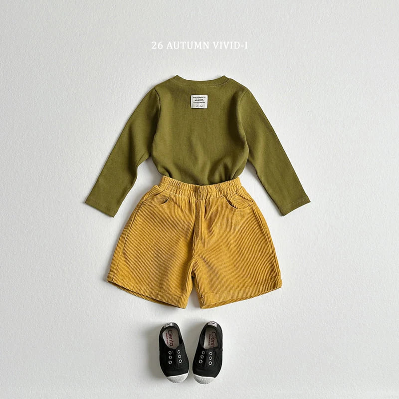Little Foxx – Label Ribbed Tee